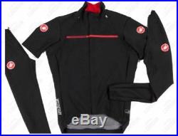 Castelli Perfetto Convertible Long Sleeve Cycling Jacket Dark Blue/ Size XL