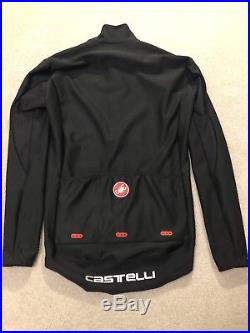 Castelli Perfetto Jacket Long Sleeve Black Mens Medium New