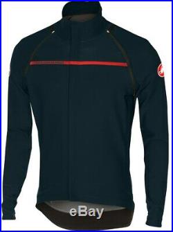 Castelli Perfetto Long Sleeve Cycling Jacket Blue CHEAPEST IN THE UK LARGE