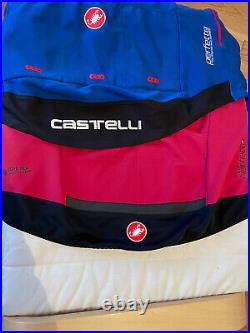 Castelli Perfetto, Long Sleeve Jersey/Jacket, L, Blue