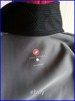 Castelli Perfetto ROS Long Sleeve Jersey Jacket Blue Ladies Size L Immaculate
