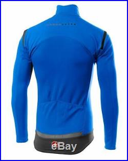 Castelli Perfetto RoS Long Sleeve Soft Shell Jacket XL Drive Blue Gabba