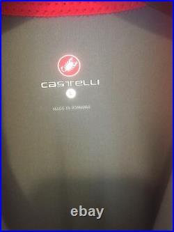 Castelli Perfetto Rosso Corsa Mens Long Sleeve Cycling Jacket / Jersey Large