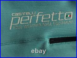Castelli Perfetto Women's Gore Windstopper Wind/Waterproof Jacket Blue Size L