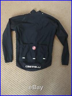 Castelli Perfetto long sleeve Winter jacket, Size XL Excellent condition Rrp£190