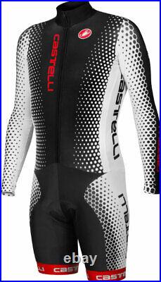 Castelli Speedsuit Thermal Cycling Skin Suit Size Small and XXL Long Sleeve