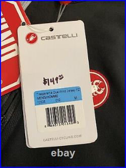 Castelli Trasparente Due Wind Long-Sleeve Jersey Jacket Men's Medium 149$MSRP
