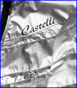 Castelli Women's Puffy 2 Long Sleeve Cycling Jacket Silver Size Small