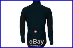 Castelli perfetto long sleeve mens Jacket /navy blue / Large /, RRP £180