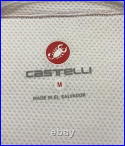 Castelli team yacht club Long Sleeve Wind stopper Jacket Sz M EUC