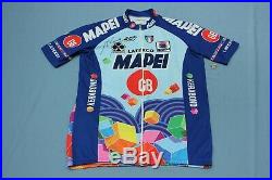 Colnago mapei GB jersey long zipper signed by Johan Museeuw + mapei
