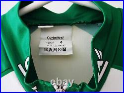 Credit Agricole Pro-team Long Sleeve Cycling Skinsuit Made In Italy By Nalini -m