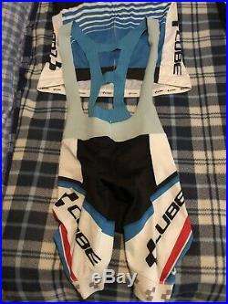 Cube Cycling Bib Shorts, Jersey, Long Sleeve Jersey And Gilet XL