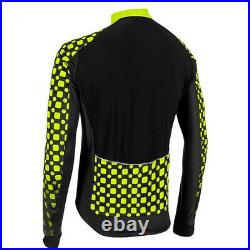 Cycling Jersey Green Bicycle Shirt Long MTB Bike Jacket Top Coat Yellow Clothing