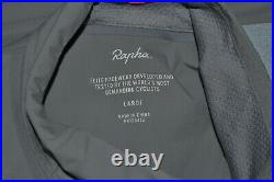 Cycling Rapha Men's RCC Pro Team Long Sleeve Shadow Jacket Grey Size Large L