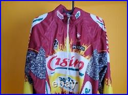 Cycling jersey casino ag2r 90s nalini jersey COLNAGO RARE LONG vintage rare 6