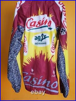 Cycling jersey casino ag2r 90s nalini jersey COLNAGO RARE LONG vintage rare 6