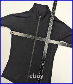 EUC Surly Long Sleeve Merino Wool Cycling Jersey women S Small black $165