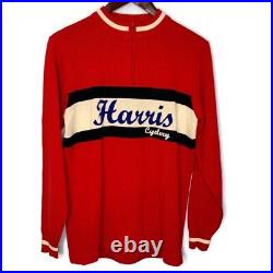 Earth Wind & Rider Red 100% Merino Wool Mock Neck Cycling Sweater From Harris S