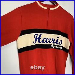 Earth Wind & Rider Red 100% Merino Wool Mock Neck Cycling Sweater From Harris S