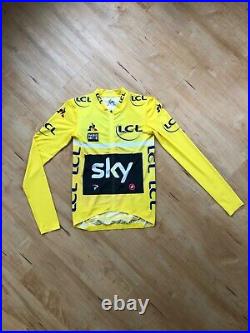 Egan Bernal Team Sky Paris Nice Leader jersey cycling long