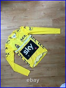 Egan Bernal Team Sky Paris Nice Leader jersey cycling long