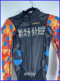 Eliel Women's Dazzle Dazzle Bib Long Sleeve Cycling Shorts Size M