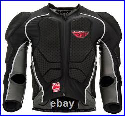 Fly Racing Barricade Long Sleeve Protective Suit (Black, Youth)