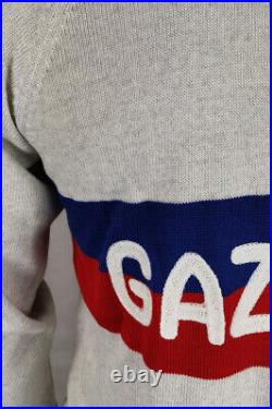 GAZZOLA wool long sleeve jersey, track, training jumper, new, never worn L