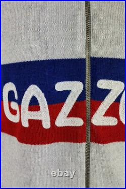 GAZZOLA wool long sleeve jersey, track, training jumper, new, never worn M