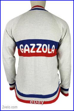 GAZZOLA wool long sleeve jersey, track, training jumper, new, never worn S