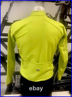Giordana Cycling Long Sleeve Jersey FR-C PRO Thermal Mens-Acid YellowBRAND NEW