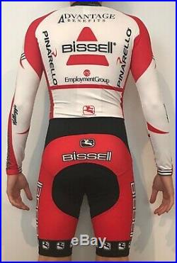 Girodana cycling suit long sleeve spandex bike racing Medium jersey sponsored