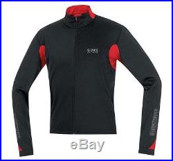 Gore Bike Wear Ozon Windstopper Jersey Long Cycling Black/Red
