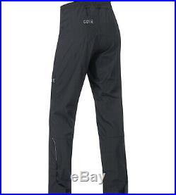 Gore Men's Windproof Long Cycling Pants, Windstopper Pants, M, Black
