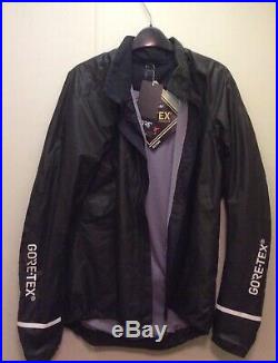 Gore Wear Mens C5 Gore-tex Shakedry 1985 Black Long Sleeve Insulated Jacket L