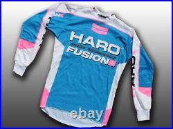 Haro Designs Fusion Old School BMX, Long-Sleeve Jersey Freestyle Cycling, AL