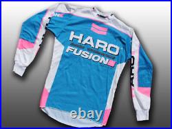 Haro Designs Fusion Old School BMX, Long-Sleeve Jersey Freestyle Cycling, AM