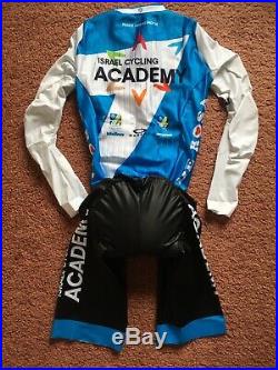 ISRAEL CYCLING ACADEMY LONG SLEEVE TT SKINSUIT TIME TRIAL S NALINI NEW cycling
