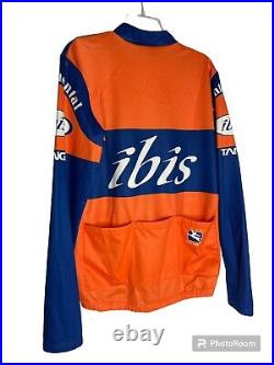 Ibis Long Sleeve Jersey size 6 XXL Original Giordana Vintage Mountain Bike