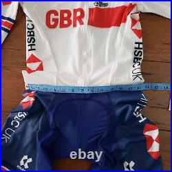 Kalas Cycling Skinsuit Mens Medium (US Small) GB UK Racing Speedsuit Racesuit