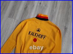 Kalkhoff Germany Cycling Jersey / Jacket Vintage 1980 Made Belgium Rare Version