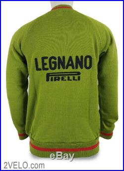 LEGNANO PIRELLI vintage wool long sleeve jersey, new, never worn S