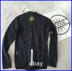 LE COL Pro Aqua Zero Man Jersey Cycling Jacket Size M Black Long Sleeve Rrp £145