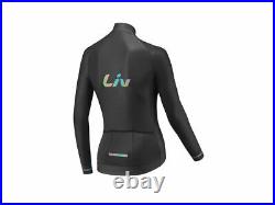 LIV Race Day mid-Thermal Long Sleeve/Long Sleeve Women's Jersey Black New