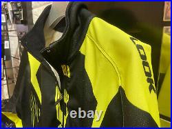 LOOK Pro Team Long Sleeves Men's Cycling Jersey (Black-yellow)