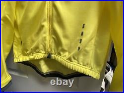 La Passione Long Sleeve Insulated Jersey Yellow Size XL Free Shipping