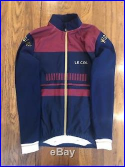 Le Col By Wiggins Aqua Zero Long Sleeve Jersey Pro Medium 36-39inch Chest