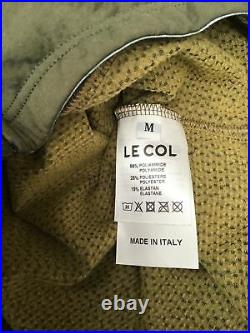 Le Col Hors Categorie Long Sleeve Khaki Size Medium BNWOT