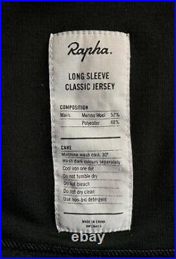 Long Sleeve Men's Rapha Cyclismo Cycling Bicycle Shirt Jersey Maillot Size XL 5
